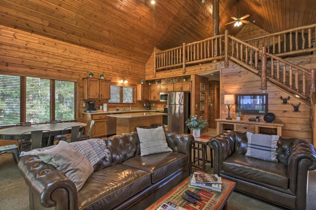Alluring Nisswa Cabin On Gull Lake With Fireplace! Exterior photo
