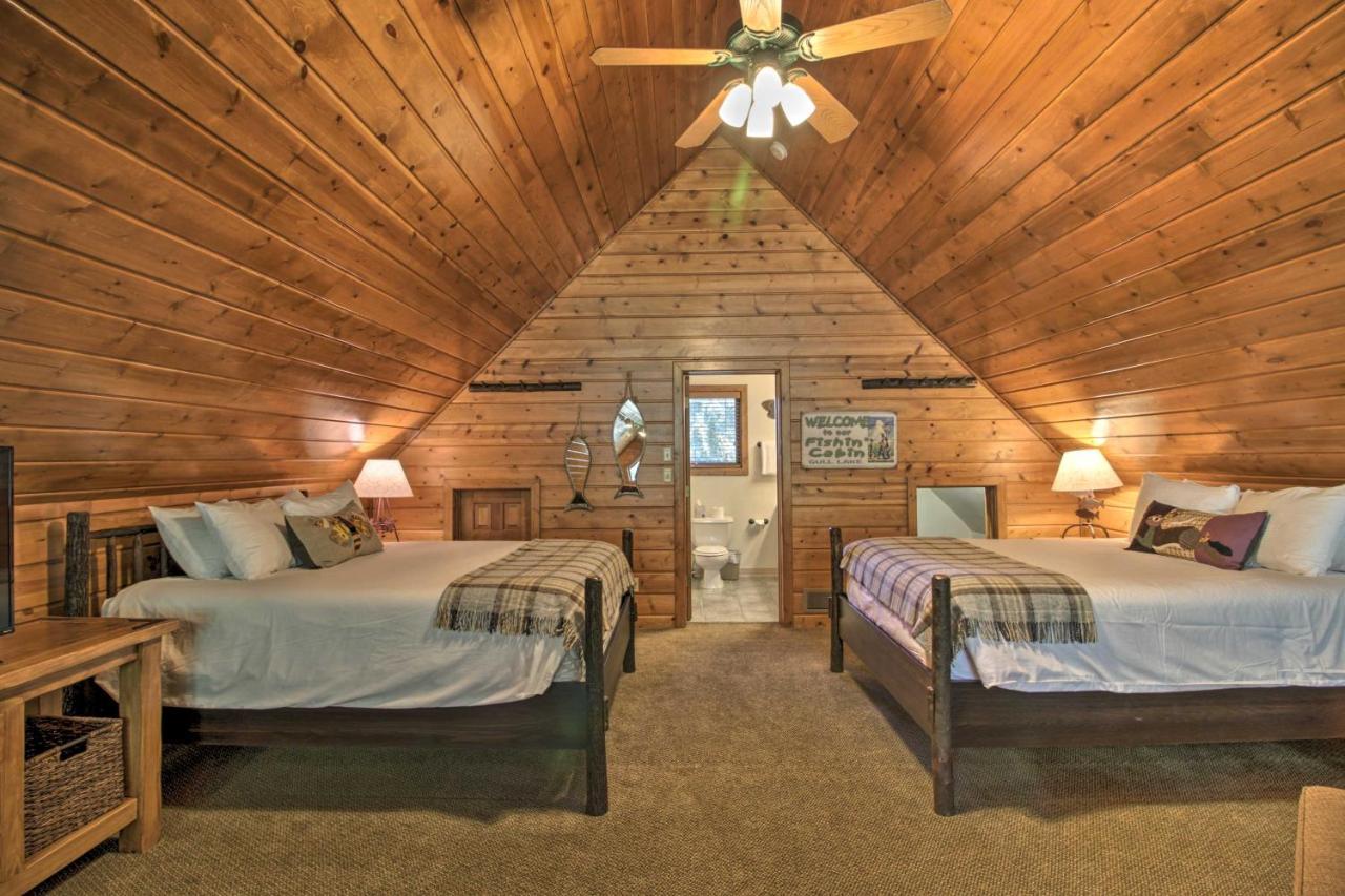 Alluring Nisswa Cabin On Gull Lake With Fireplace! Exterior photo