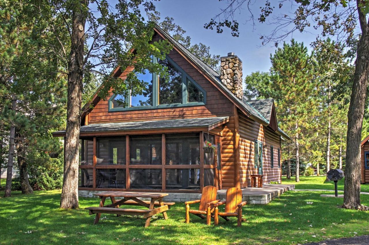 Alluring Nisswa Cabin On Gull Lake With Fireplace! Exterior photo